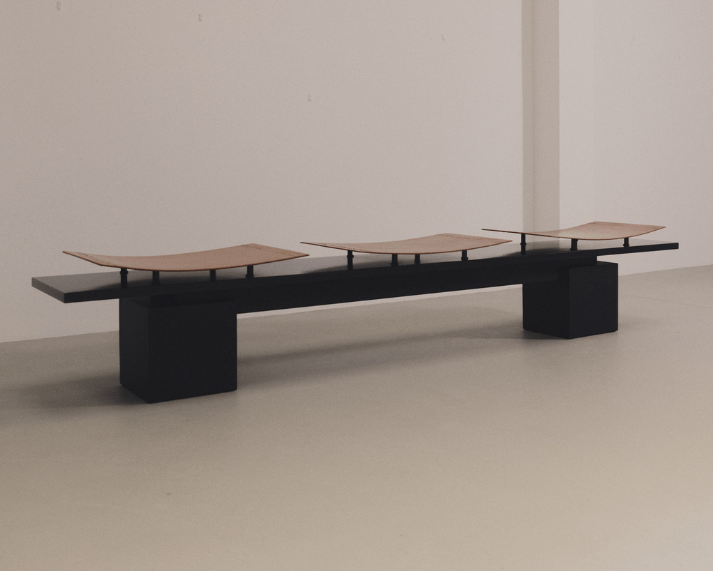 Opera Bastille bench by Carlos Ott