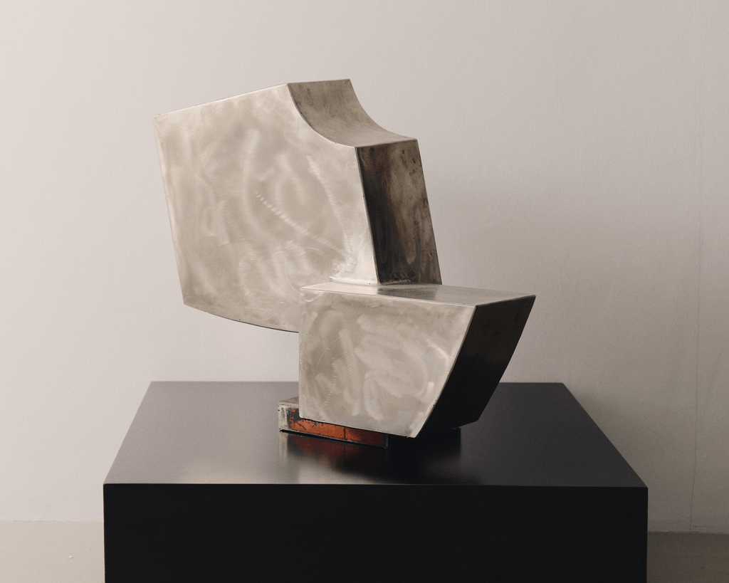 Untitled work in steel by Jean Laugier