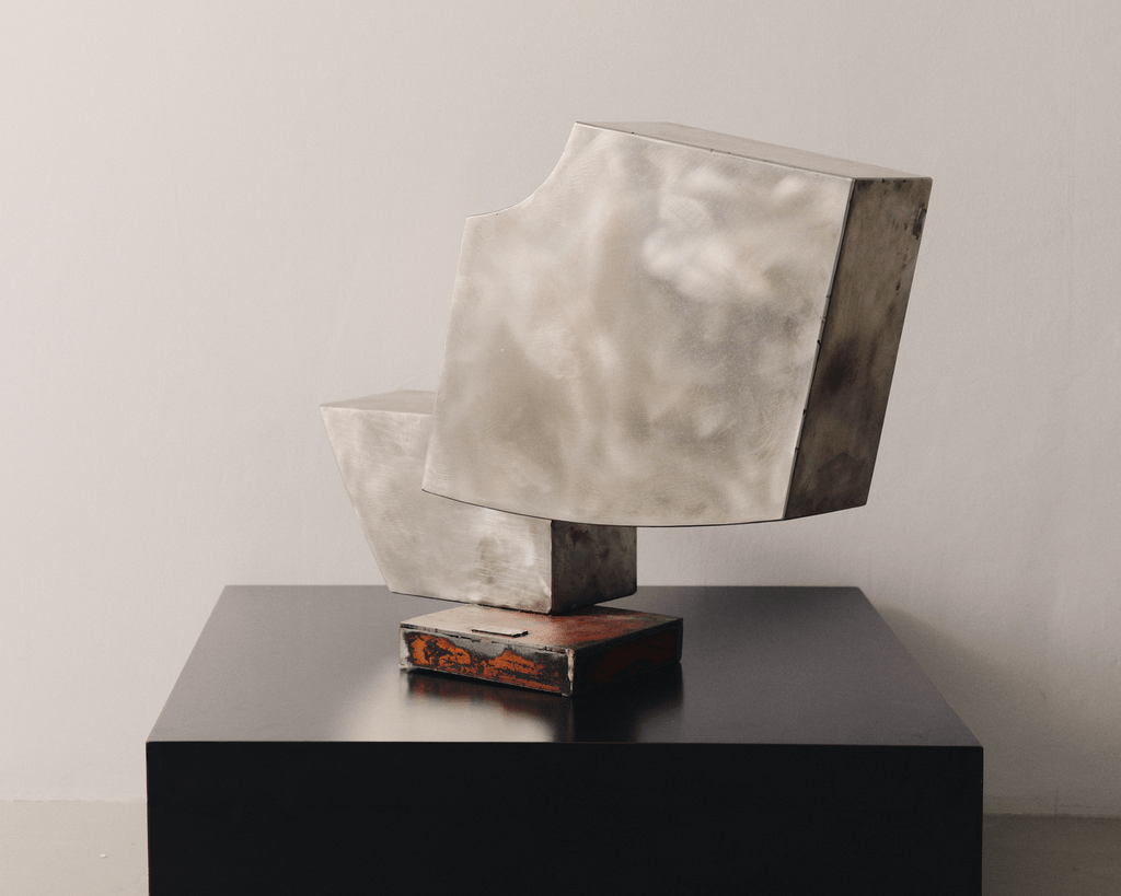 Untitled work in steel by Jean Laugier