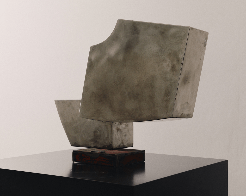 Untitled work in steel by Jean Laugier