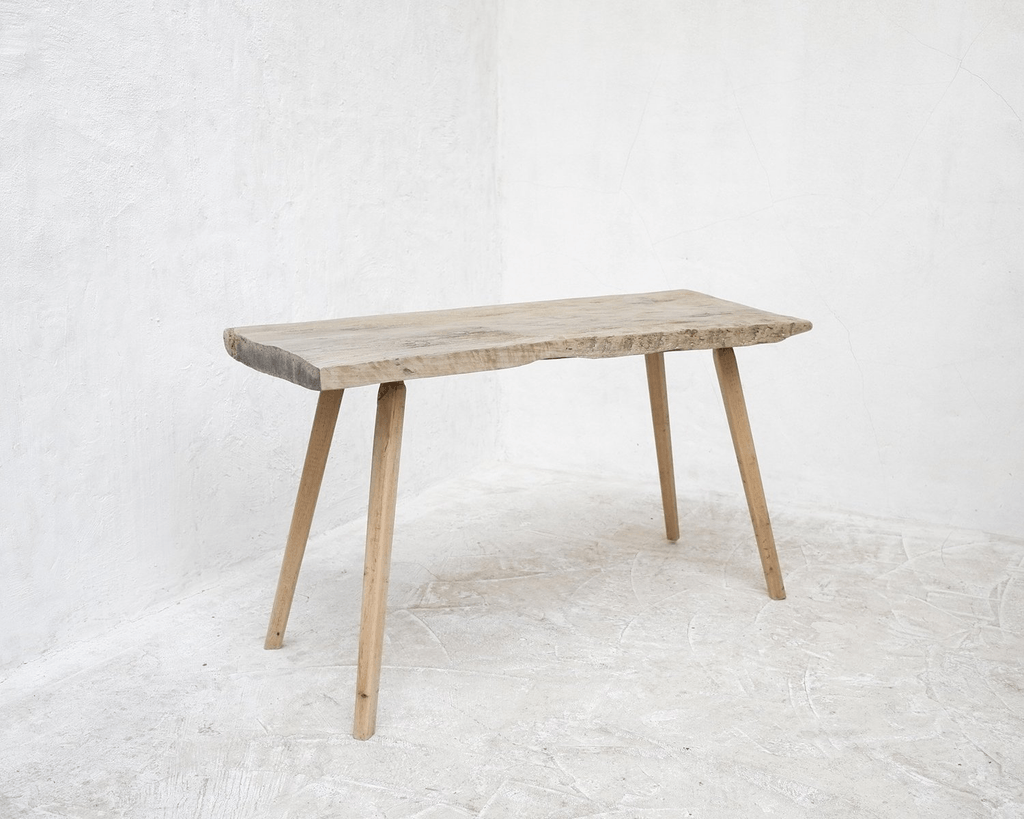 Bleached out transylvanian mountain table