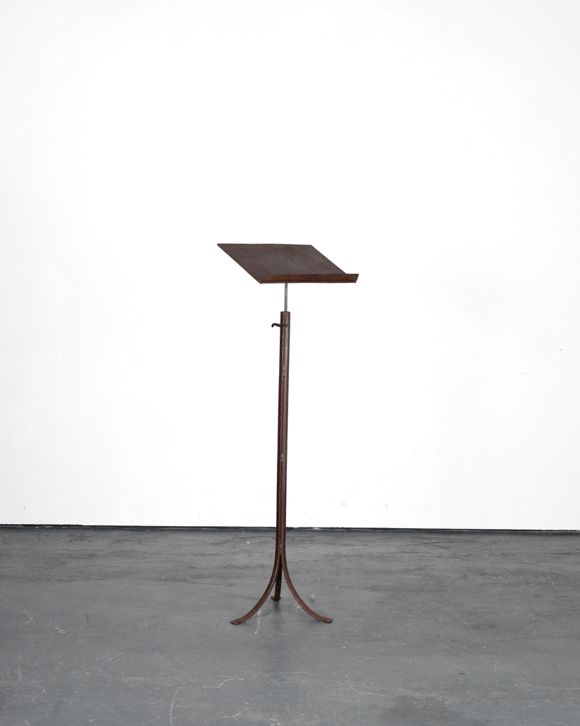 French C.1930s Forged Iron Host/Music Stand