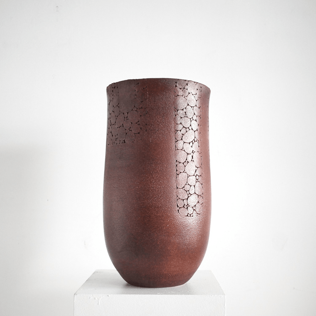 Tall 70S Japanese Studio Ceramic