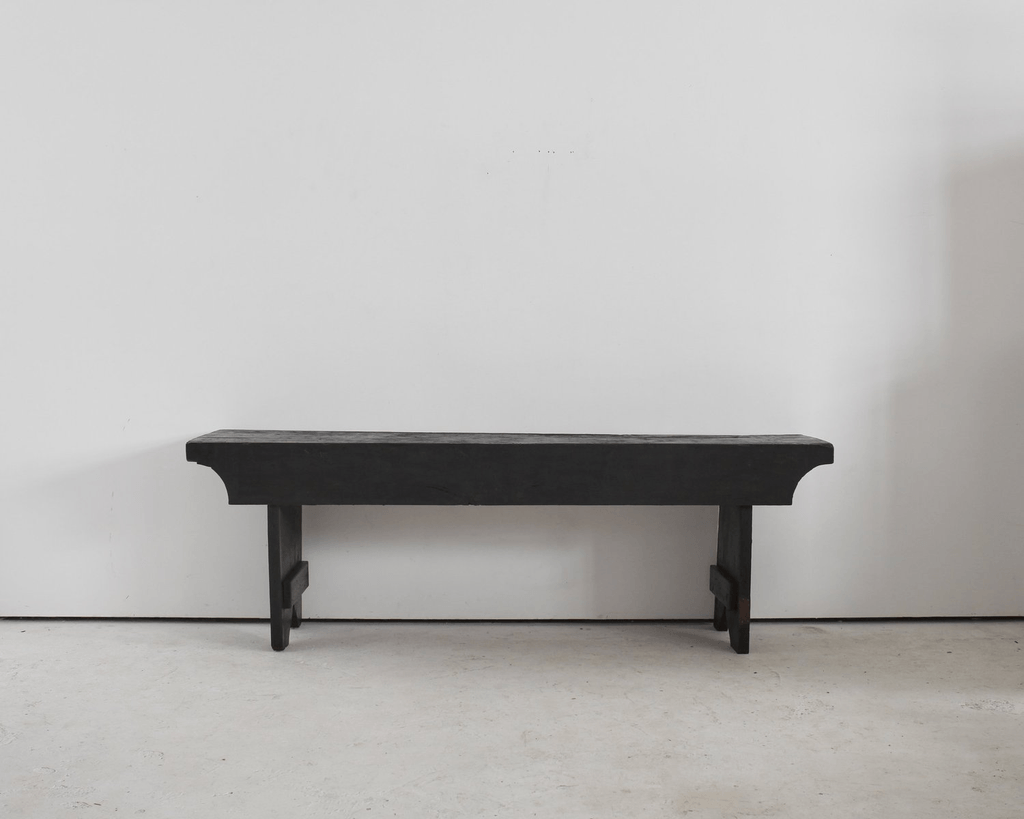 Early 19Th C. Catalan Charred Chestnut Console Table