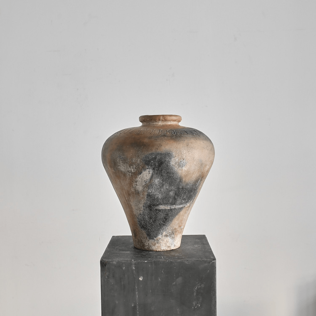 19th C. Japanese Terracotta Vessel
