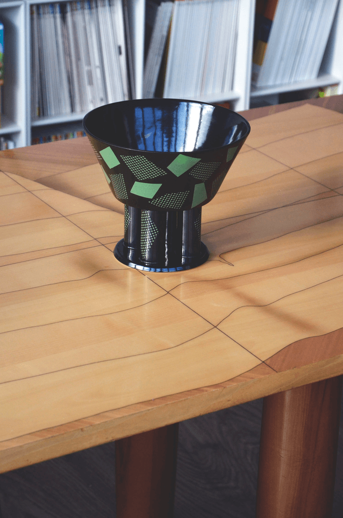 Black Ceramic Bowl