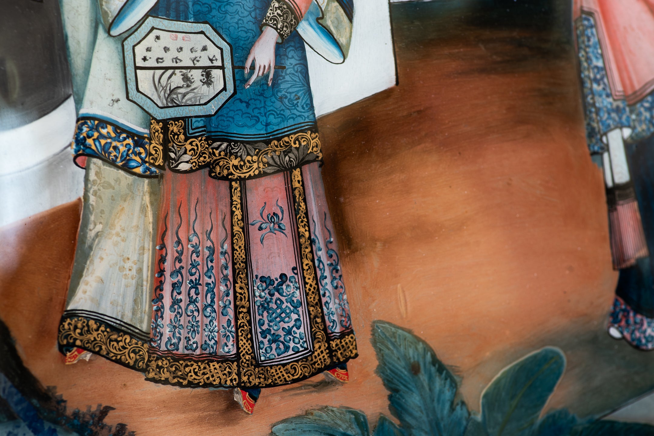 A Chinese Reverse Glass Painting image 4