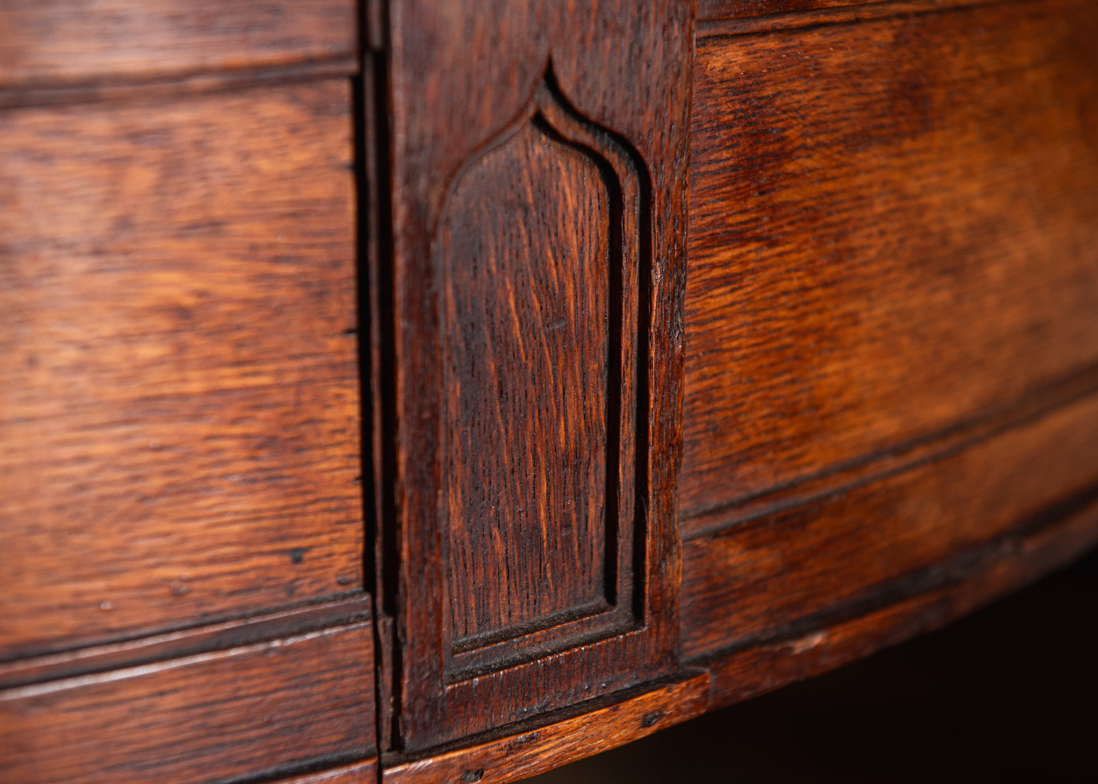 A George IV Oak Drum Table image 3
