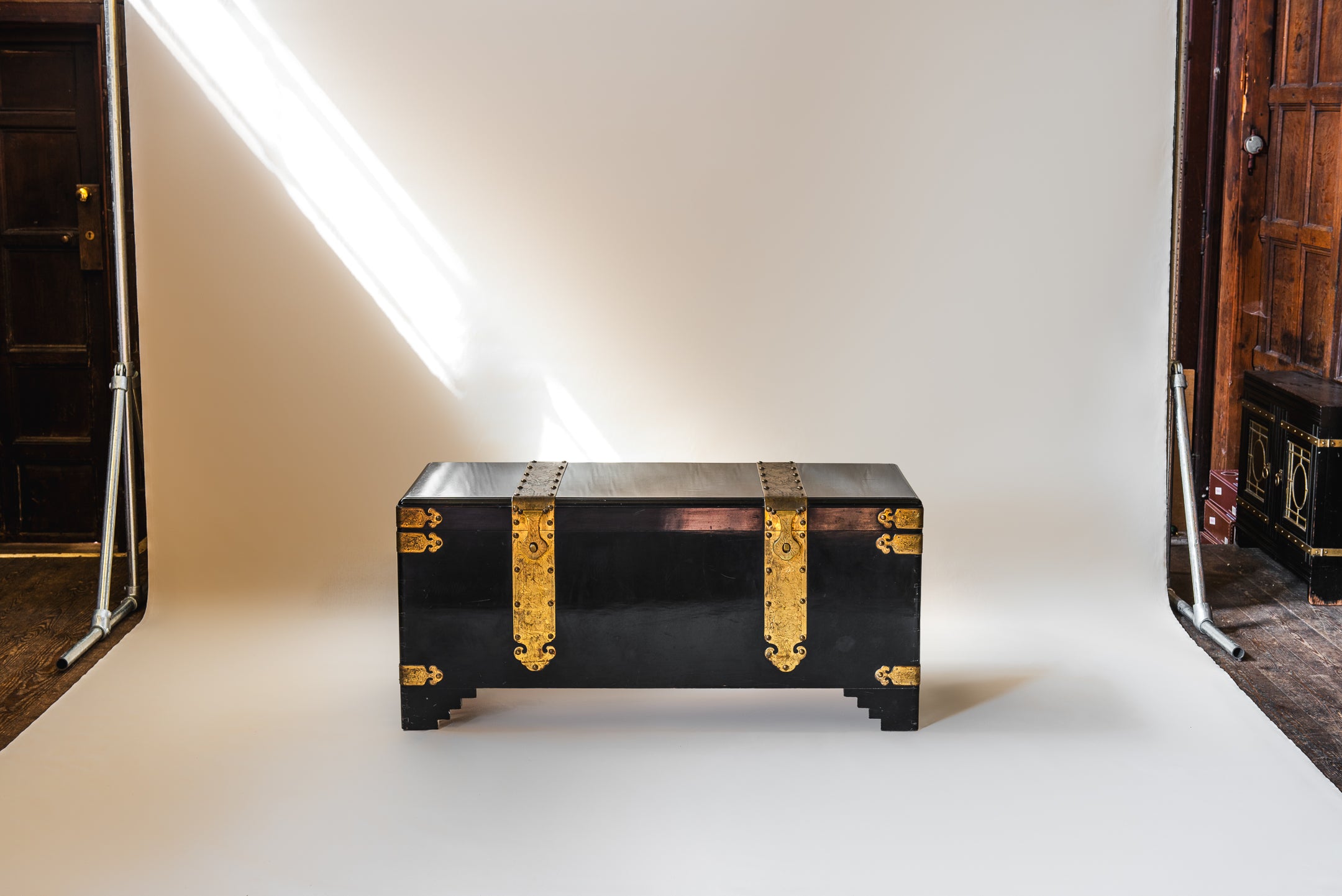 A Lacquered Camphor-wood Trunk
