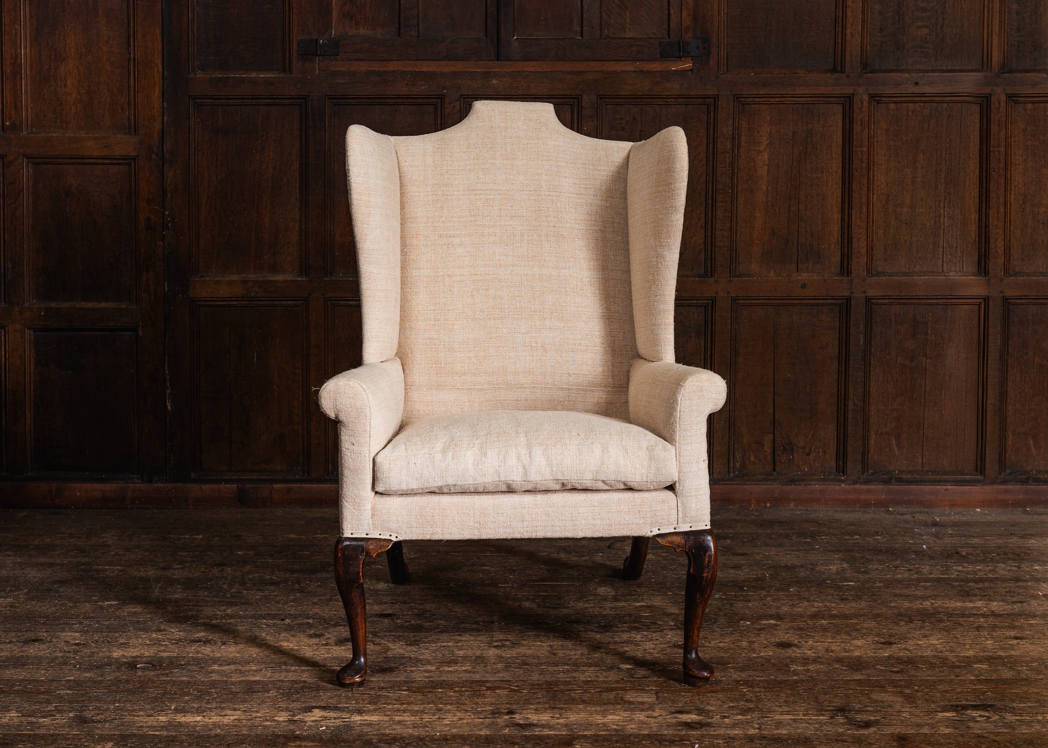 A Large Wingback Armchair image 3