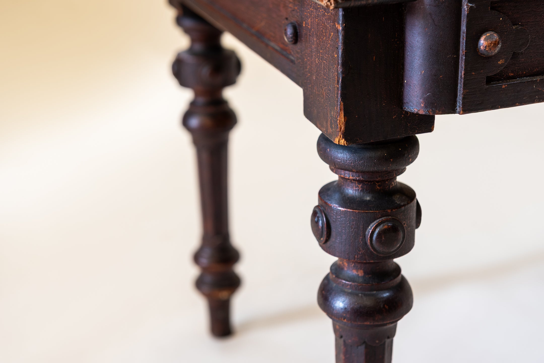 A Mid-19th Century Hall Chair image 6