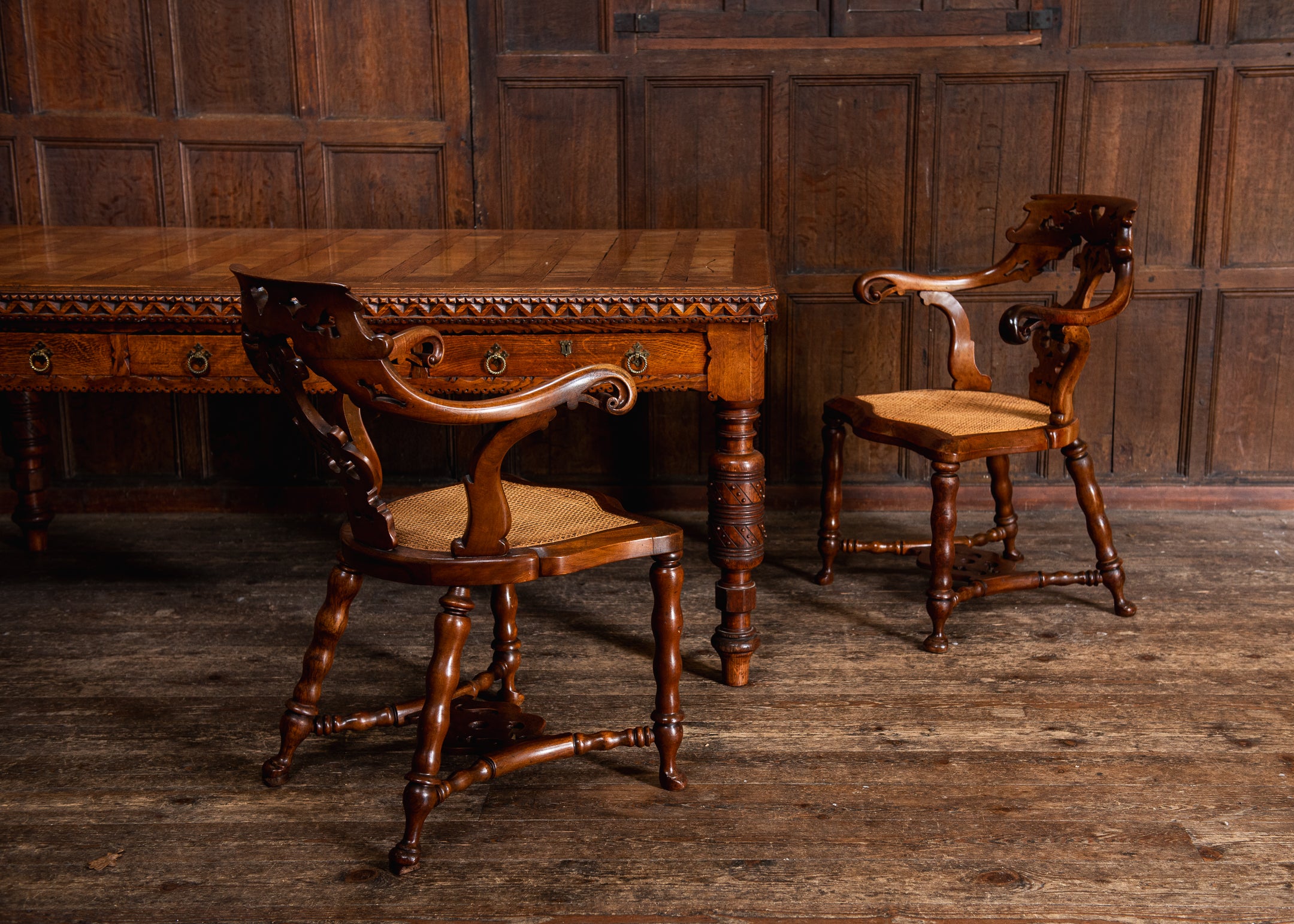 A Pair of 'Fancy' Armchairs image 5