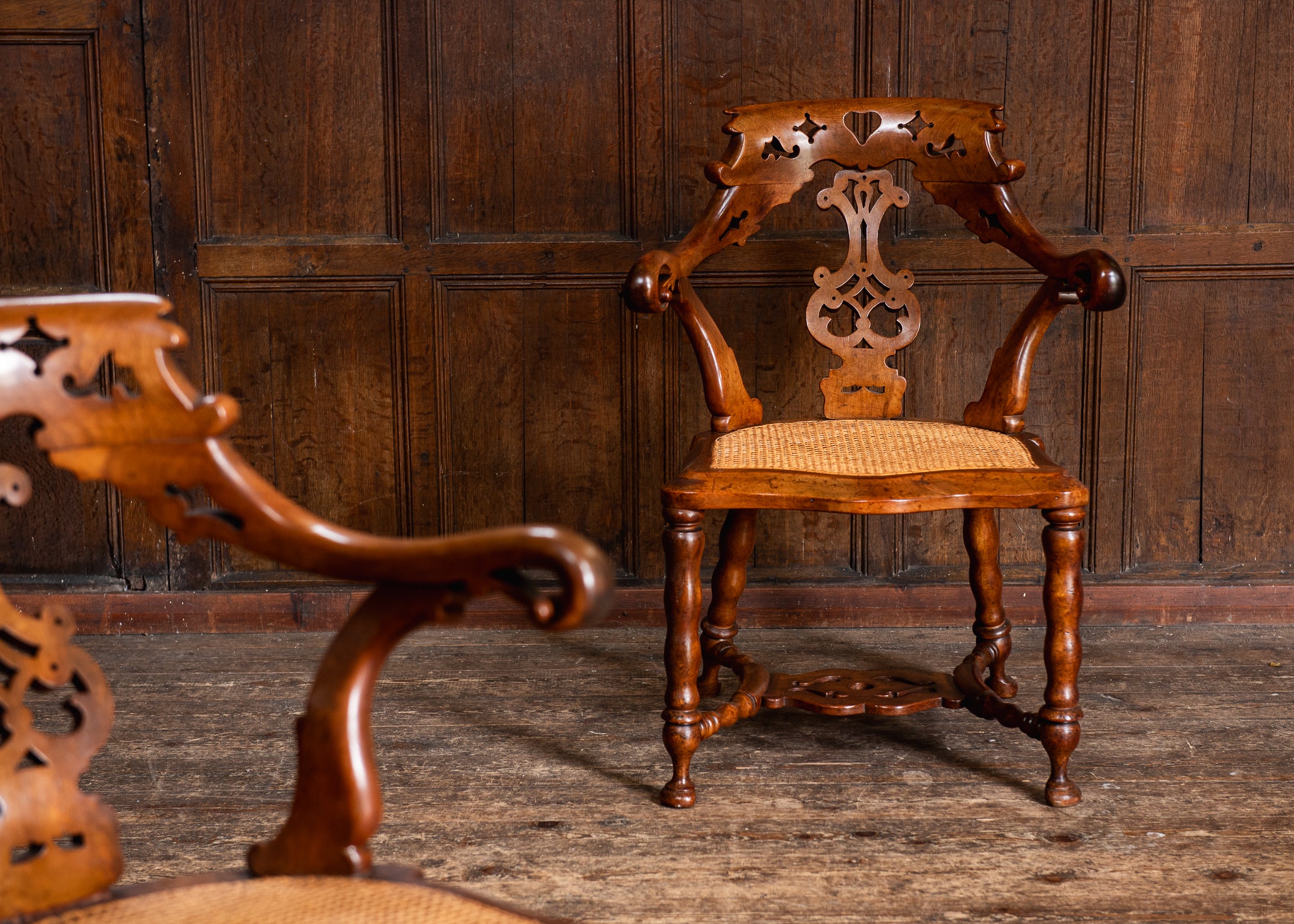 A Pair of 'Fancy' Armchairs
