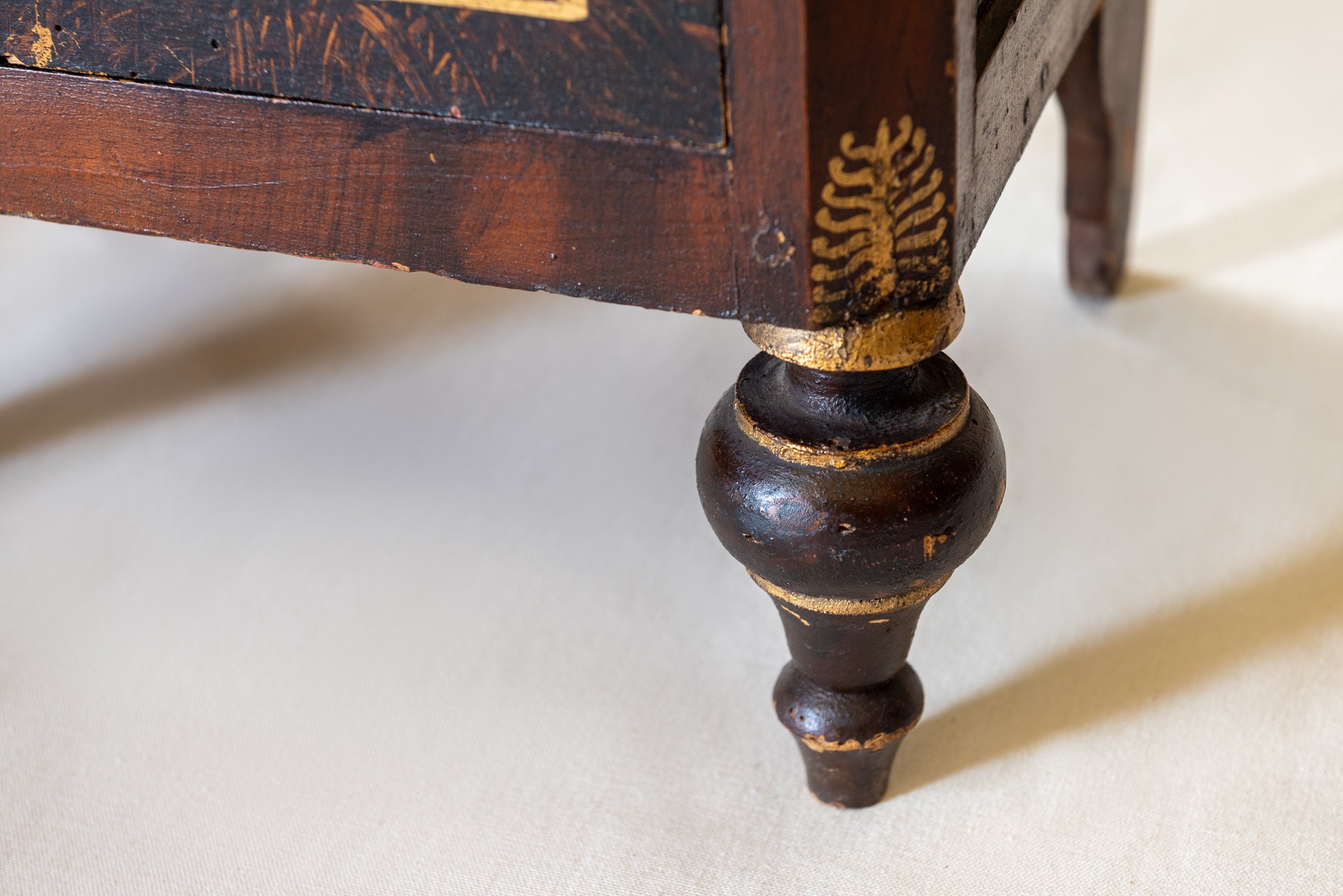 A Pair of North Italian Bedside Cabinets image 5