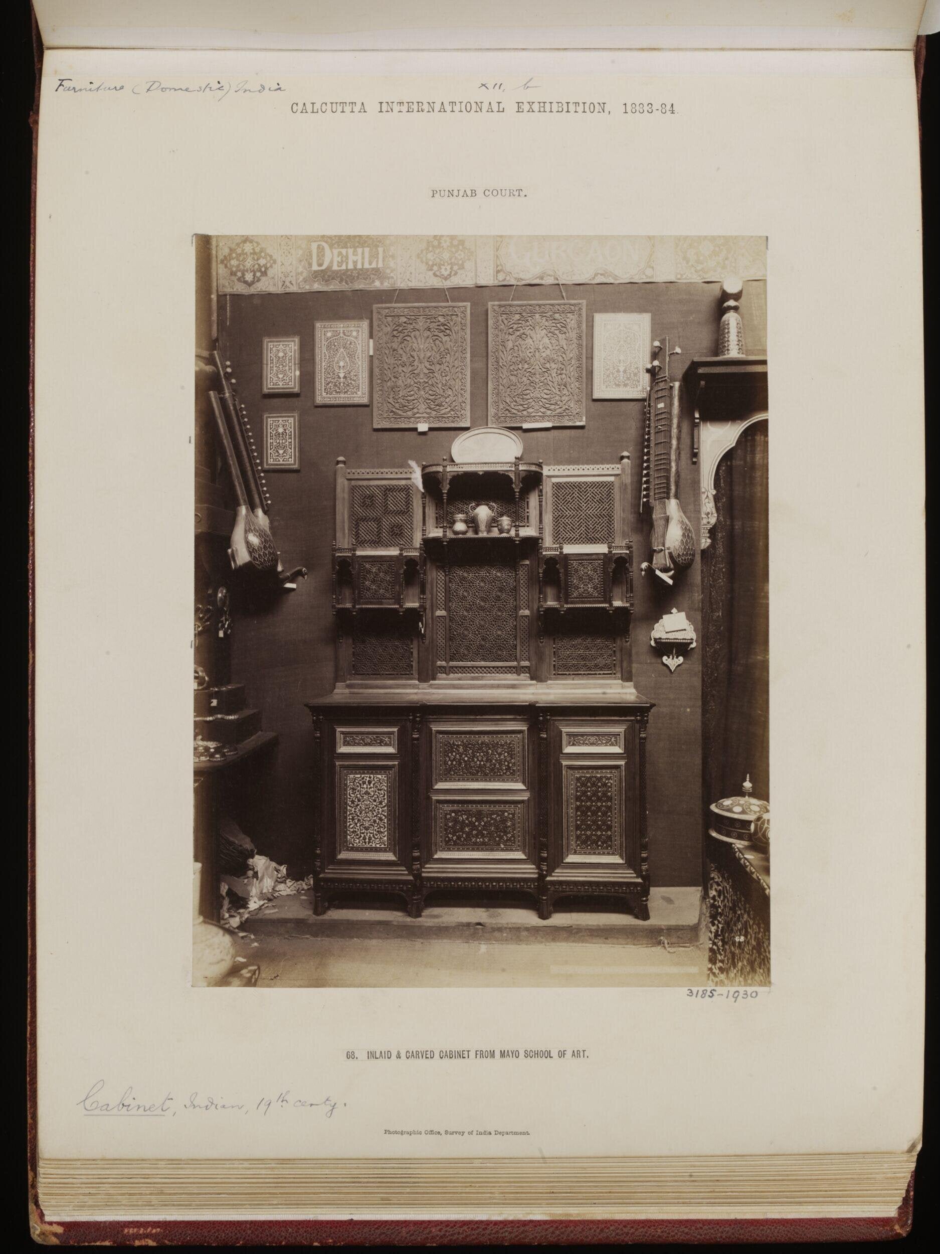 A Polychrome Decorated Tripod Table image 9