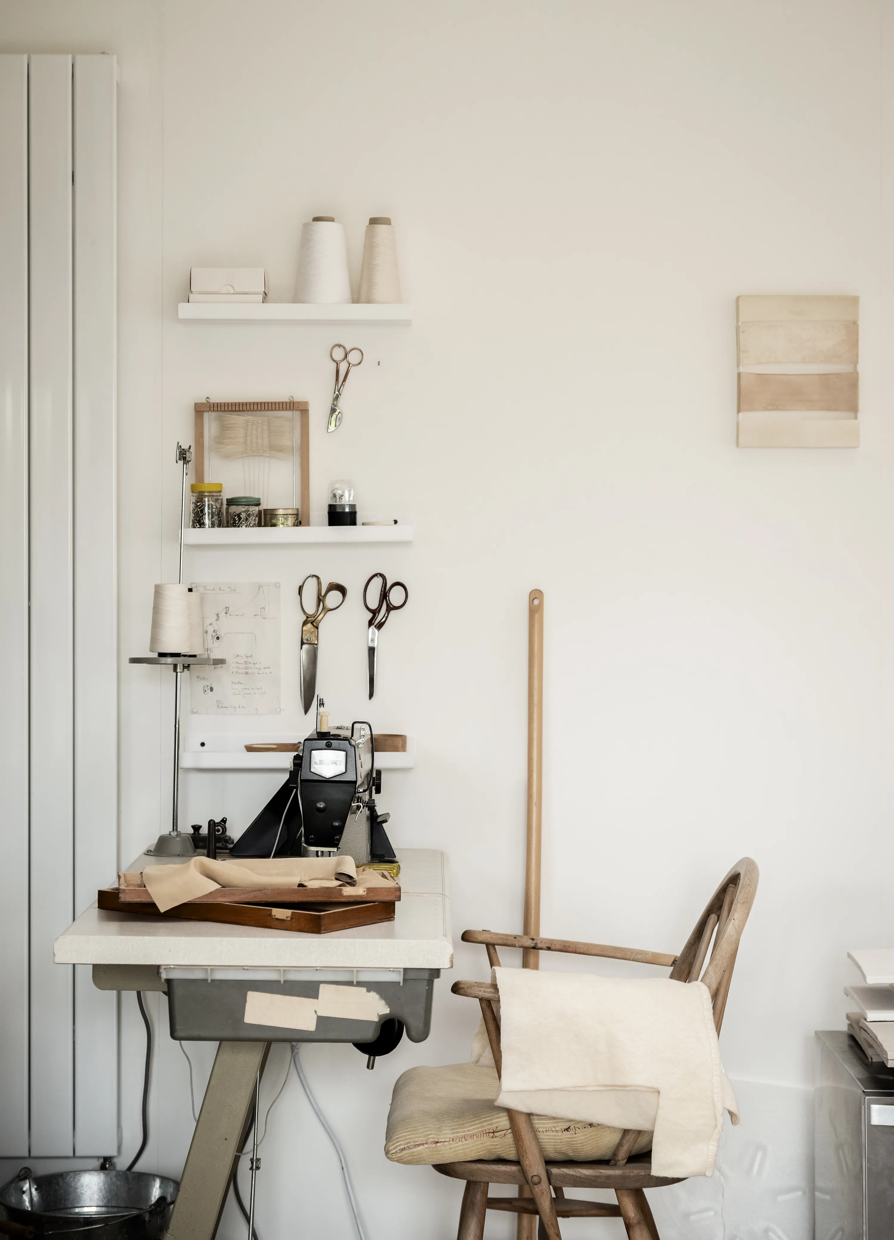 "Having the contrast of being immersed in nature and then back in the studio gives me an energy and focus that fuels new work."