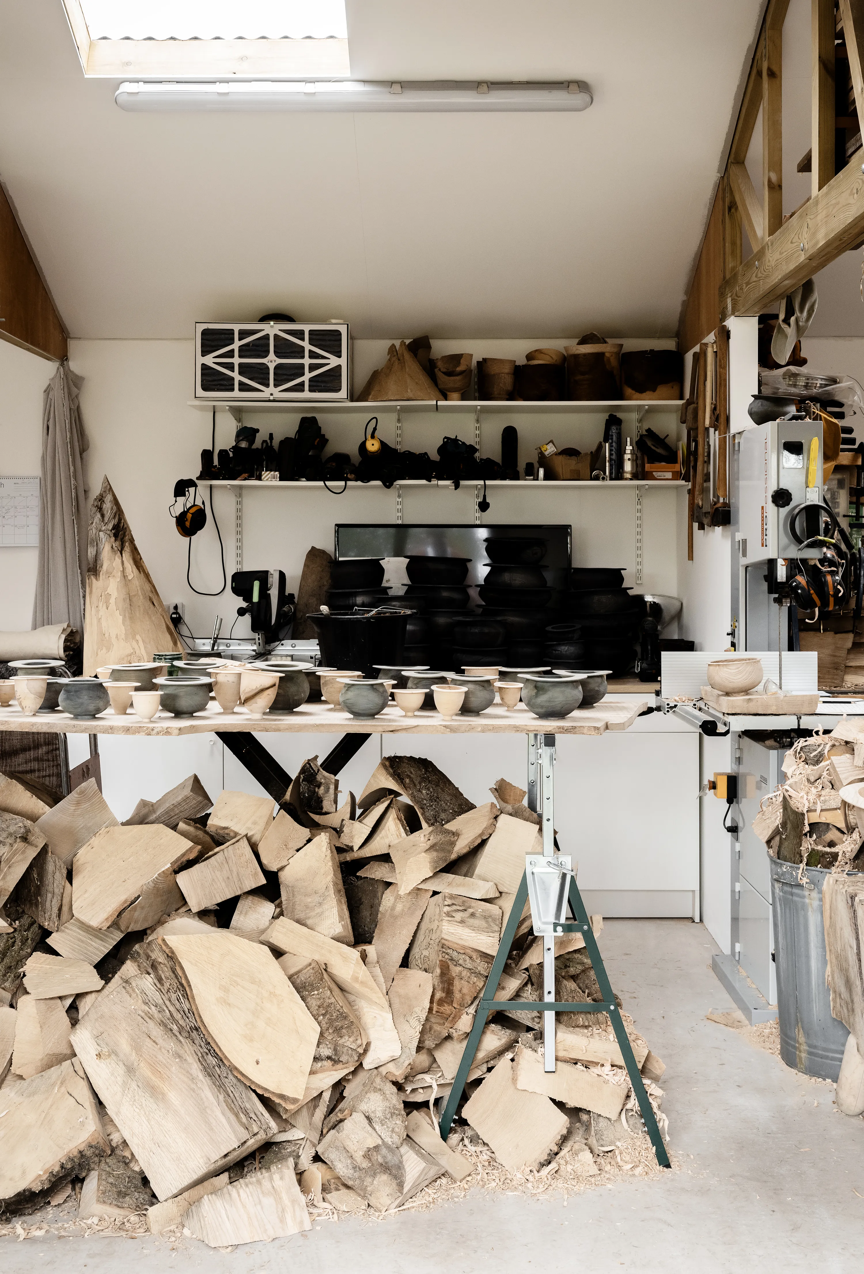 "I have a tree surgeon that I have worked with for the past five years... at the moment he has some monumental sections of oak that I have my eye on"