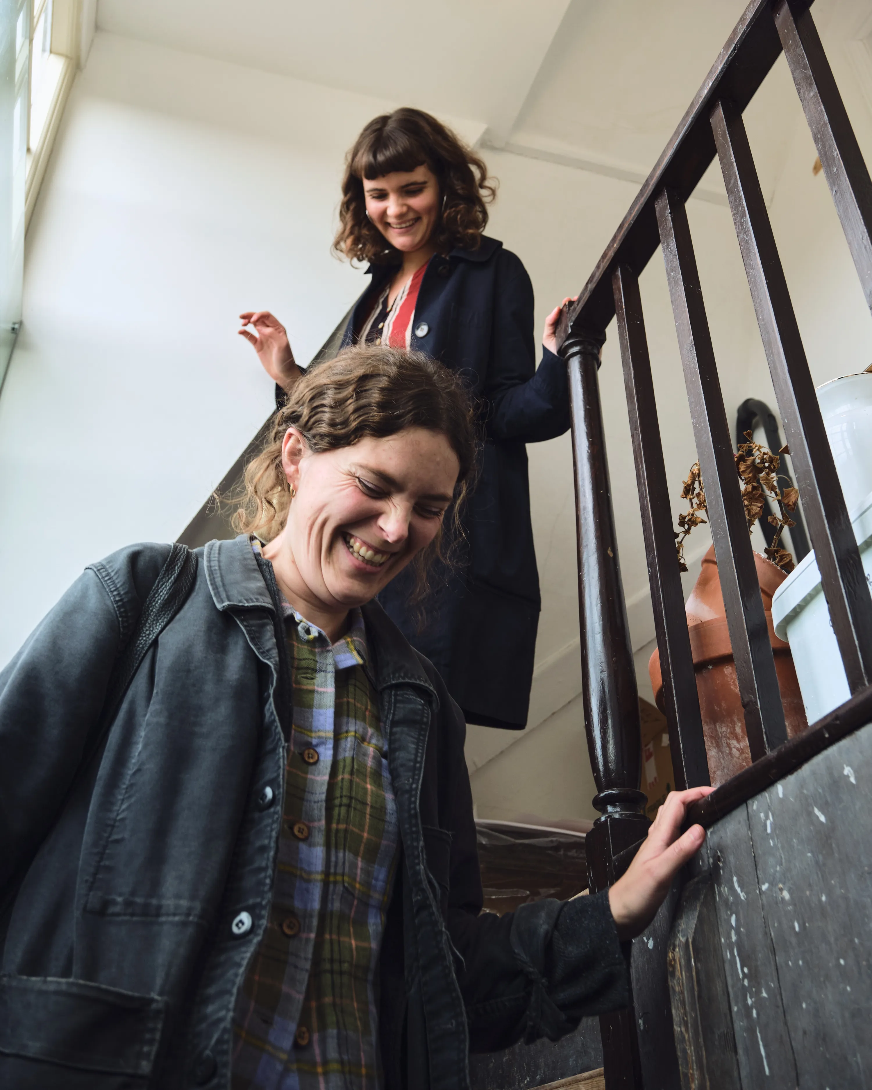 The studio is where the architects of the Great Yarmouth Preservation Trust were working but moved elsewhere, excited by a young artist moving into the area